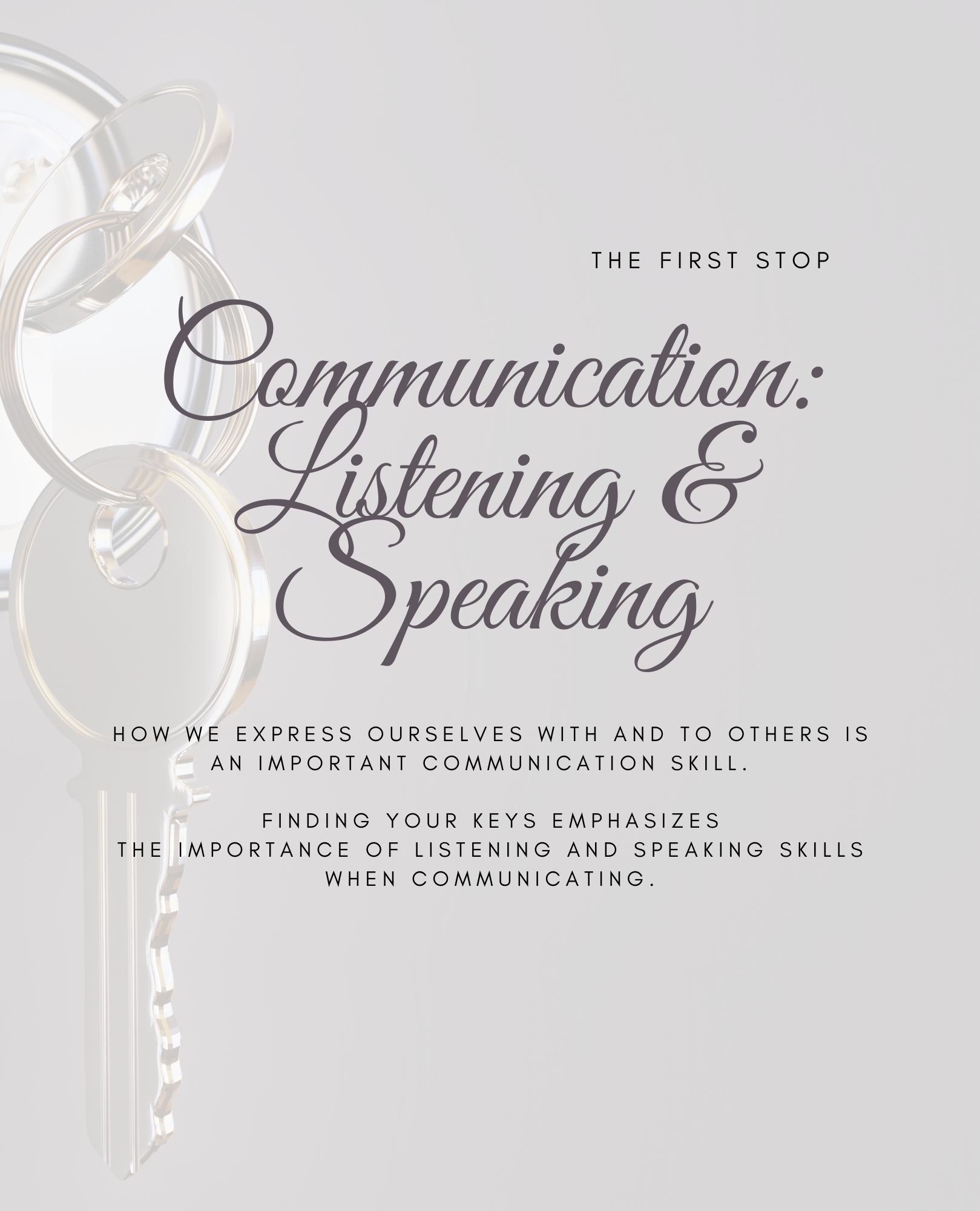 Finding Your Keys to Happiness and Peace